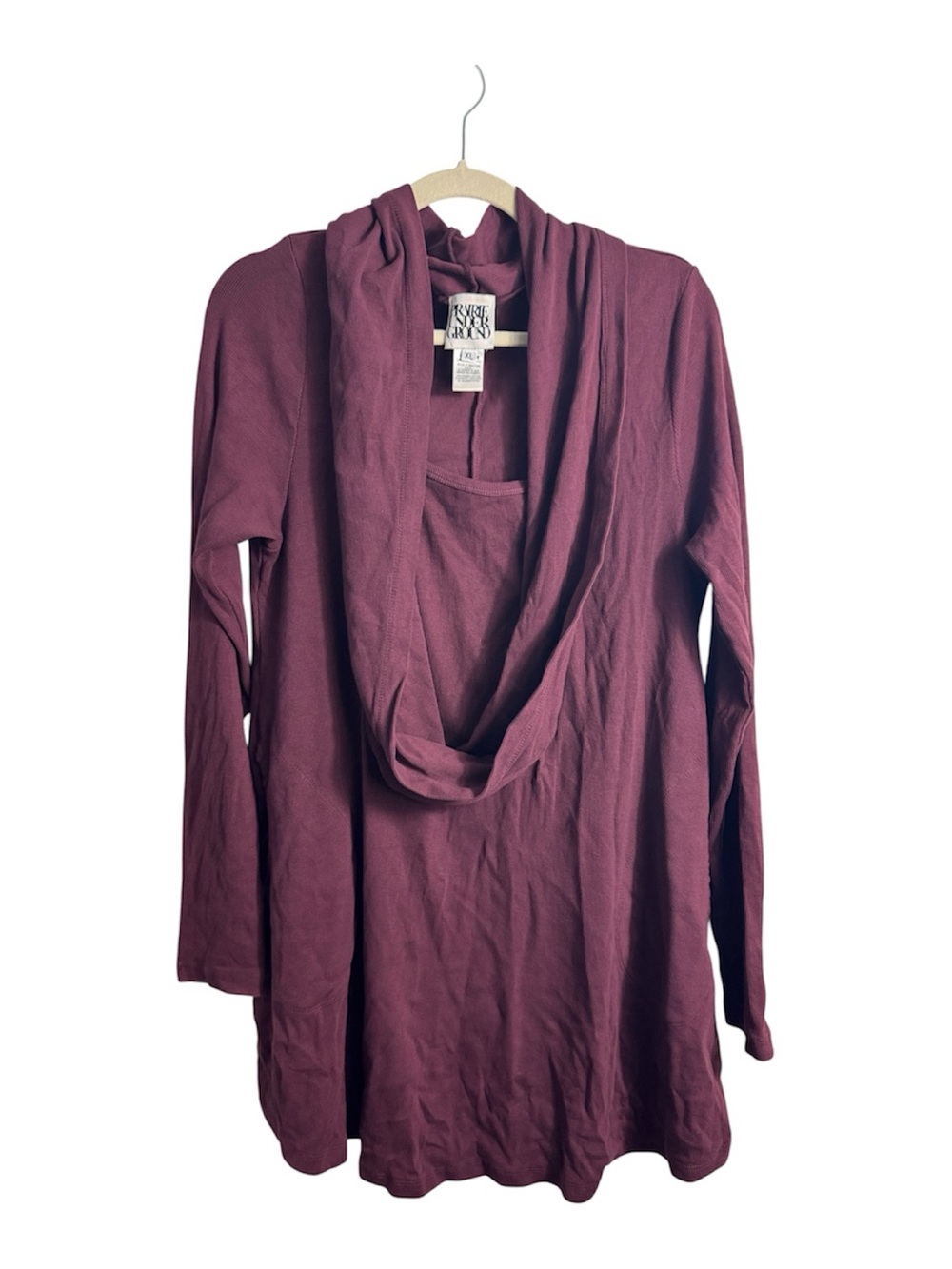 Prairie Underground Purple Tunic Dress Size XL Lagenlook